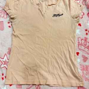 Tommy Hilfiger Peach Short Sleeve Tee